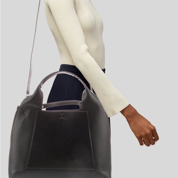 Furla Large Black Gilda Eva Longoria AppleTV In the Land of Women tote larger sz - Picture 3 of 5